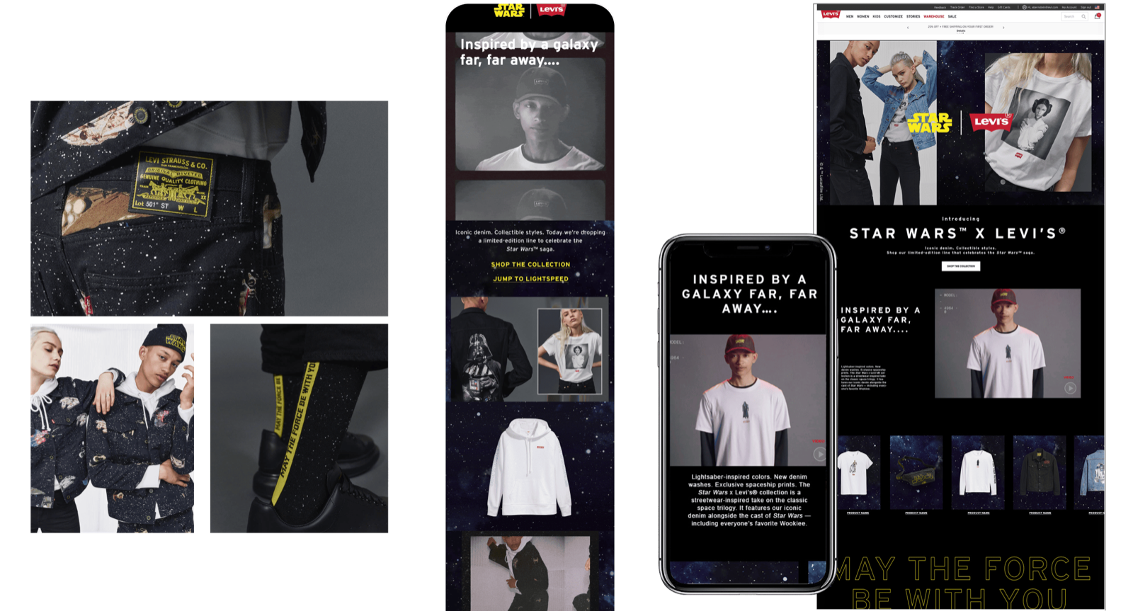 Levi's x Star Wars Ecomm